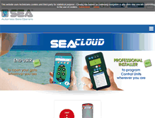 Tablet Screenshot of en.seateam.com